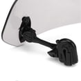 thumbnail image 4 of Motorcycle Windshield Extension Heighten Windscreen Adjustable Wind Rain Air Deflector Add On Spoiler Screen(Tawny ), 4 of 4