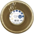 thumbnail image 3 of Gold Solid Color Premium Heavy Weight AFN1Plastic Soup Bowl (15 Oz.) 50 Count - Elegant & Durable, Perfect for Parties & Events, 3 of 3