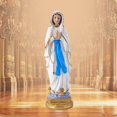 thumbnail image 4 of OUSITAID Goddess Statue Model Decoration Clear Texture Attractive Holy Mother Goddess Praying Miniature Statue, 4 of 5