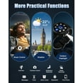 thumbnail image 6 of Tikland Smart Watch for Men Answer/Make Call for Android iPhone, 1.39" AMOLED HD Screen Mens Luxury Watch 114 Sports Modes, 400mAh Rugged Smartwatch Pedometer, 6 of 7