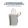 thumbnail image 4 of Baby Bottle Warmer Bag USB Powered Heater Insulated Heating Bag Travel Portable in Car Heater Warm Milk Thermostat Green, 4 of 8