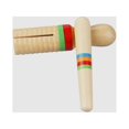 thumbnail image 3 of FESTFENDS Wooden Guiro Instruments for Decor 2 Sets with Sticks Assorted Color Beginner Music Set, 3 of 8