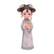 thumbnail image 4 of Estatua de resina de niña, figura en miniatura, vestido popular, decoración de escritorio tradicional Gato de 12 x 8 x 155 cm, 4 of 9