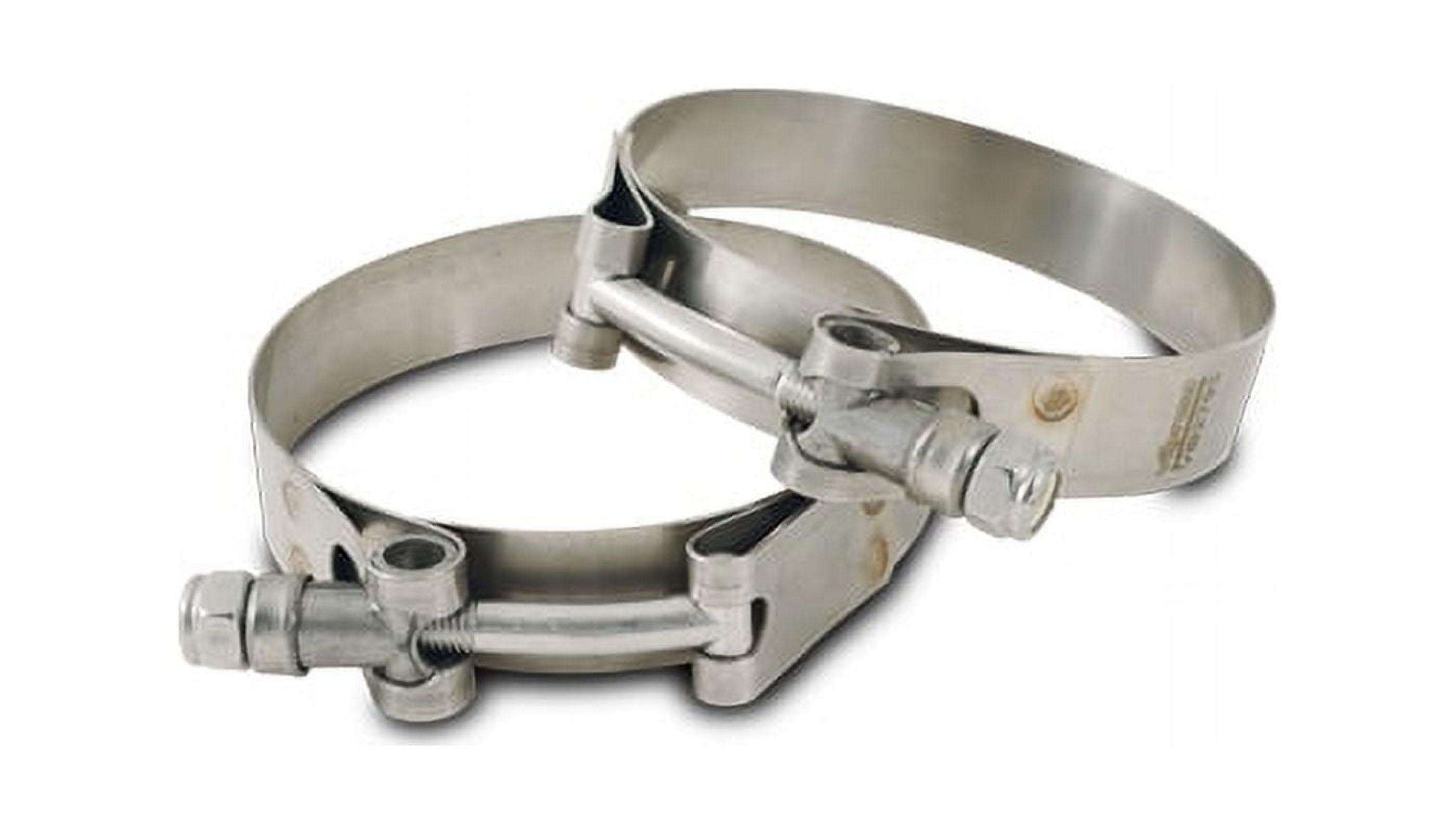 Vibrant Performance 2788 VIB2788 STAINLESS STEEL T-BOLT CLAMPS (PACK OF 2) - CLAMP RANGE: 1.49IN TO 1.84IN