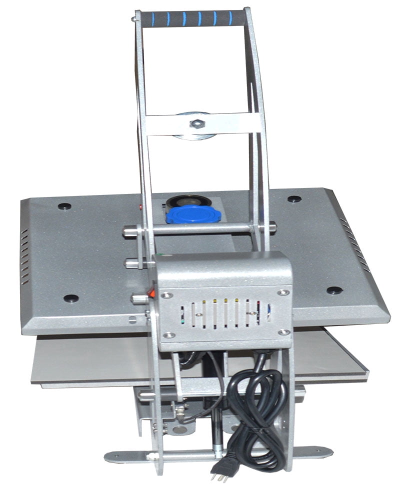 INTSUPERMAI Semi-automatic Electric Heat Press Machine Drawer Design 15x15 Inch Flat