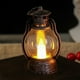 thumbnail image 4 of Luz nocturna electrónica para velas | Lámpara de aceite ambiental de Navidad Mini | Efecto de llama parpadeante | Alimentado por batería | Negro, Bronce, Blanco, Rojo, Plata | 9,1x5,6cm | Decoración, 4 of 6