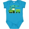 thumbnail image 3 of Inktastic St Patricks Irish Shamrock Train Boys or Girls Baby Bodysuit, 3 of 5