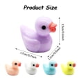 thumbnail image 2 of 100 Pcs Mini Resin Duck Miniature Duck Figures Micro Fairy Garden Landscape GET IT_High-quality, 2 of 5