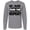 Athletic Heather, variant on Inktastic Eat, Sleep, Muay Thai, Repeat Long Sleeve T-Shirt
