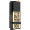 thumbnail image 2 of PARTPHONER Maykol Crystal Bubble Glass LED Wall Light, Dusk to Dawn Sensor, Warm White, 2 of 6
