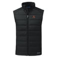 thumbnail image 2 of Men's Cutter & Buck Black Texas Longhorns Evoke Hybrid Eco Softshell Recycled Full-Zip Vest, 2 of 3