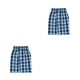 thumbnail image 3 of Minnieouse Ropa interior para hombre, bóxer tejido, pantalones cortos para hombre, ropa interior holgada, ropa interior cómoda y suave, Verde SG 2piezas, 3 of 6