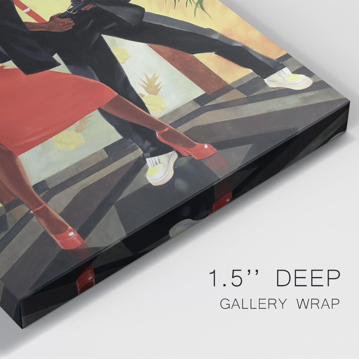 Night Out I Premium Gallery Wrapped Canvas - Ready to Hang