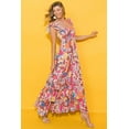 thumbnail image 4 of FOLUNSI Floral Maxi Dress - Chic Summer Layering, 4 of 8