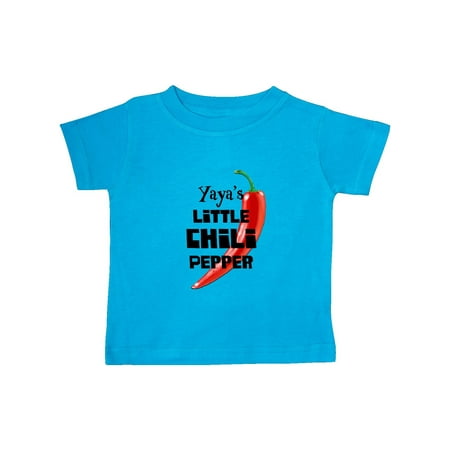 

Inktastic Yaya s Little Chili Pepper Gift Baby Boy or Baby Girl T-Shirt
