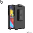 thumbnail image 5 of Belt Clip Holster Compatible with Lifeproof FRE Case for iPhone 11 6.1" case not Included Features: Secure Fit, Quick Release Latch, Durable Rotating Belt Clip & Built-in Kickstand, 5 of 6