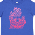 thumbnail image 4 of Inktastic Michigan Silhouette Mandala Boys or Girls Toddler T-Shirt, 4 of 5