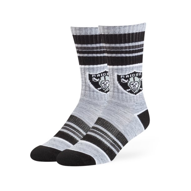Oakland Raiders Fan Favorite NFL Heavy Hitter Sport Sock, Oakland