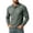 *Green, variant on VBVC Men's Waffle Long Sleeve Collared Shirt with Pockets , Button Down Golf Shirt For Men, Black , S-3XL