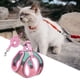 thumbnail image 1 of Arnés y correa para gatos Fernando Arnés para mascotas acolchado suave a prueba de escape rosa y verde M, 1 of 8