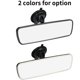 thumbnail image 4 of Espejo retrovisor con ventosa Espejo retrovisor Gran angular Espejo retrovisor para automóviles Vehículos SUV Camiones, Negro esquí esquí Gafas de esquí, 4 of 5