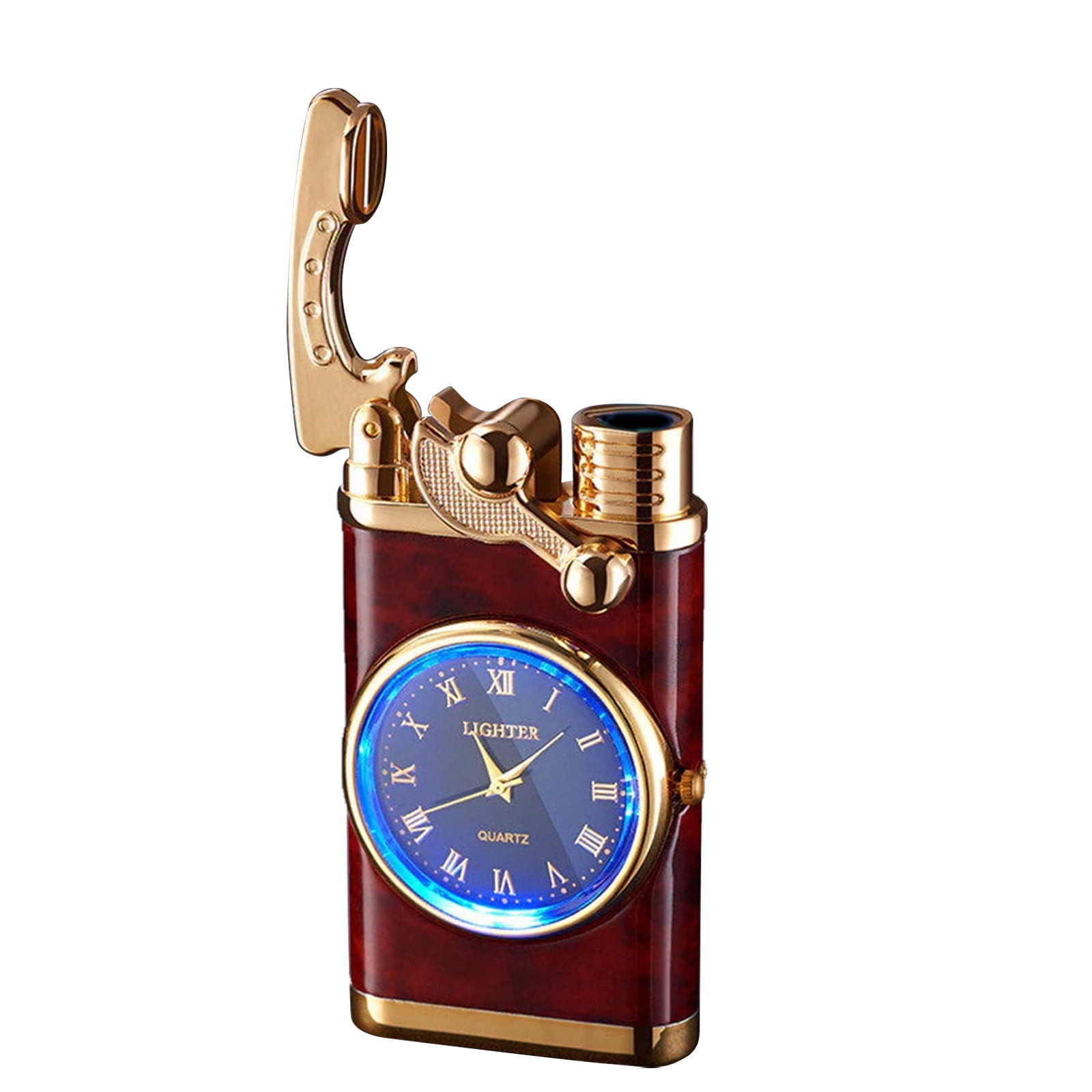 OAVQHLG3B Torch Lighter Dial Rocker Arm Inflatable Lighter,Torch