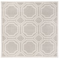 thumbnail image 3 of Safavieh Amherst Winnie Geometric Area Rug, Light Gray/Ivory, 7' x 7' Square, 3 of 9