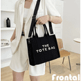 thumbnail image 4 of Thetotebag Bolsos Para Mujer Pu Capacidad Cercanías 33x27x16 Xtellar negro, 4 of 4