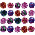 thumbnail image 1 of 20 Jouets pour Chats Colorés Dégradé Jouet pour Chat Balle en Polyester Film Balle, 1 of 5