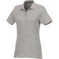 thumbnail image 1 of Elevate - Polo Helios Manga Corta para Mujer (Gris Jaspeado), 1 of 2