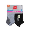 thumbnail image 2 of Hanes Women's No Show Socks, Comfort Fit, 10-Pack, Size 5-9, 2 of 6
