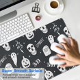 thumbnail image 4 of Long Mouse Pads for Desk,Ghost Boo Halloween Pattern Desk Mats on Top Of Desks, Desk Mouse Pad Extra Large with 3mm Non-Slip Base and Stitched Edge for Gaming,Office,Work,Home 35.4"x15.7", 4 of 6
