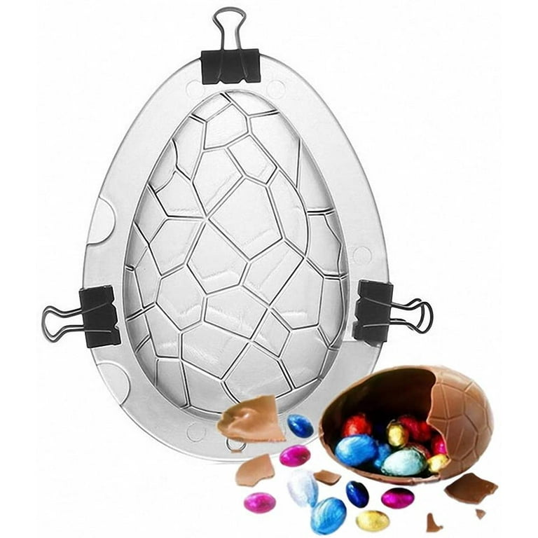 Easter Egg Mold Chocolate Mould Silicone Popsicle Tray DIY Dinosaur Egg Mold