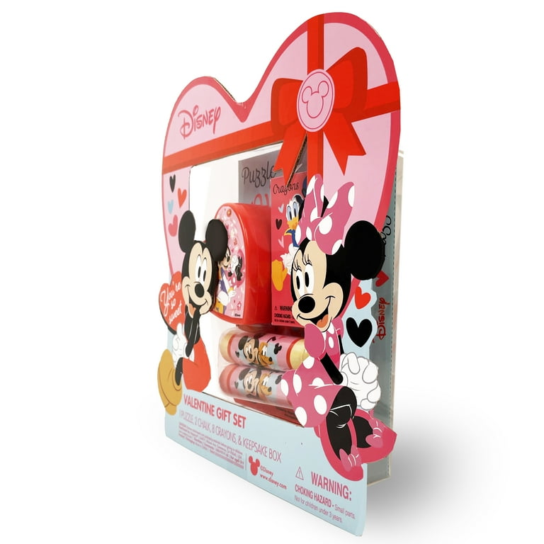 Minnie and Mickey Valentine's Day Box Gift Set - Walmart.com