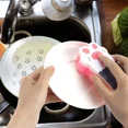thumbnail image 3 of Juego de 6 esponjas de cocina con garra de gato, fregador de platos, cuenco, olla, no, 3 of 5