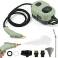 thumbnail image 1 of Limpiador a vapor de alta presión de 2500 W, máquina de limpieza a vapor presurizada de alta temperatura, limpiadores a vapor portátiles de 1100 ml y 3 barras con 3 cabezales de cepillo para uso domés, 1 of 8