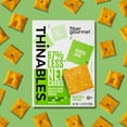 thumbnail image 4 of Fiber Gourmet Pepper Jack Thinables Baked Cheese Crackers – Low Calorie, High Fiber Snack – 6g Net Carbs, 70 Calories, 13g Fiber, 5g Protein – Kosher, Made in USA with Real Cheese - 4.25 oz, 4 of 5
