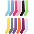 thumbnail image 2 of 12 Pairs Women Knee High Socks, 2 of 4