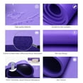 thumbnail image 4 of Mistaha 72 * 24 Inches Yoga Mat Non-Slip 10mm Thicknness Exercise Mats with Storage Band, 4 of 8