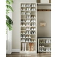 thumbnail image 2 of 11-Tier Shoe Storage Cabinet, Free Standing Closet Organizers and Storage with 31 Open Cubbie, 2 of 7