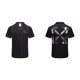thumbnail image 1 of off-white Camisa De Manga Corta Con Impresión Digital Gráfica Para Hombres De Verano Blanco Roto Gao Jiahui unisex, 1 of 2