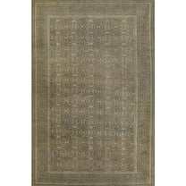Erin Gates Traditional Rectangle Area Rug, Green, 8' X 10'
