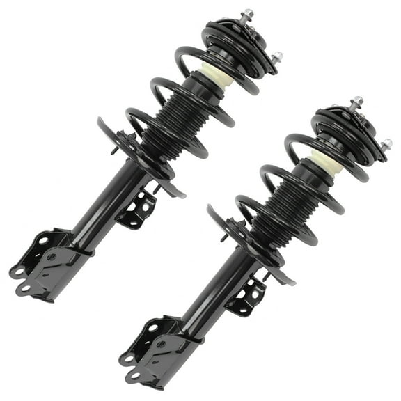 Detroit Axle - 2.3L Front Struts for Ford 2015-2023 Mustang, 2016 2017 2018 2019 2020 2021 2022 Struts with Coil Spring Assembly Replacement Quick Complete Struts Suspension