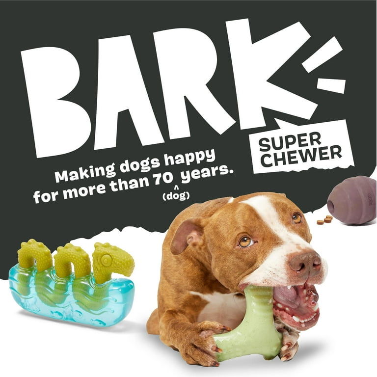 BARK Trixel Extra Large Super Chewer Nylon Dog Toy, Tough Chew - Walmart.com