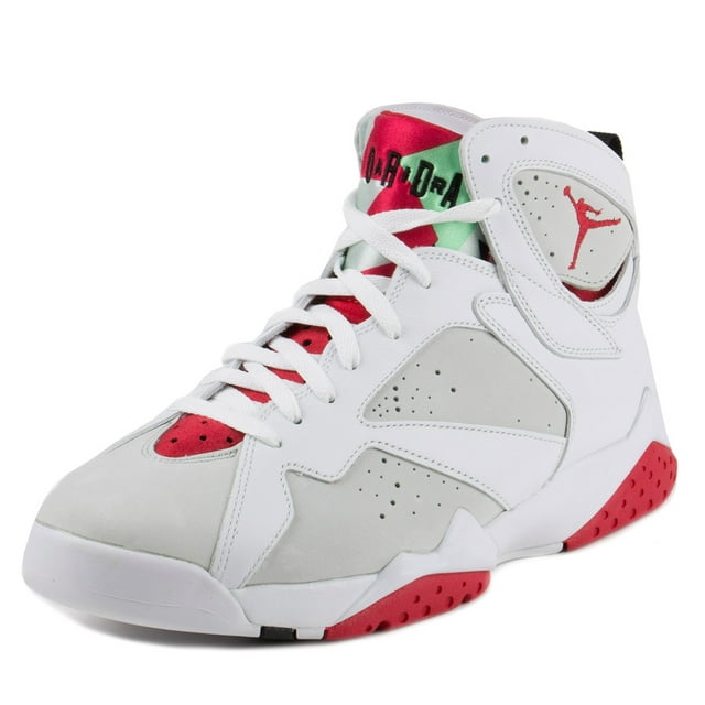 Nike Mens Air Jordan 7 Retro "Hare" White/True Red-Light Silver 304775-125