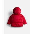 thumbnail image 2 of Wonder Nation Toddler Boys Heavyweight Puffer Jacket, Sizes 12M-5T, 2 of 3