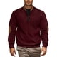 thumbnail image 1 of Blusa y camisa de manga larga con cuello alto para hombre, informal, de color liso, con cremallera, de manga larga y cuello alto, de poliéster., 1 of 5