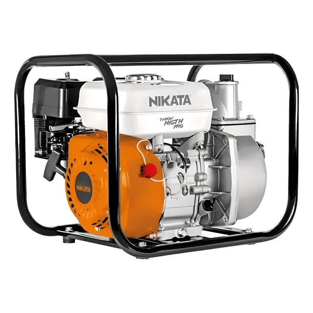 Motobomba Autocebante A Gasolina 6.5 HP 2x2 500 L/Min 4 Tiempos Agrícola MA-5520 Nikata