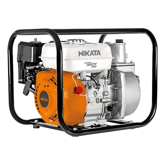Motobomba Autocebante A Gasolina 6.5 HP 2x2 500 L/Min 4 Tiempos Agrícola MA-5520 Nikata