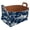 Multicolor 4, variant on Red Jellyfish Storage Basket Collapsible Storage Bin, PU Foldable Basket Convenient Box Storage Organizer with Handles for Shelves Office Bedroom Closet Nursery Toys Laundry